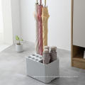 New Household Umbrella Holder Laser Cutting Technical Floor Model Square Umbrella Stand